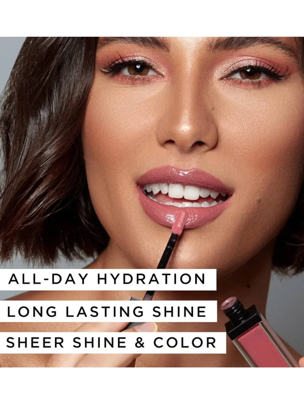 Lip Gloss-K7L Nude Pink Lip Gloss - Miel Au Lait